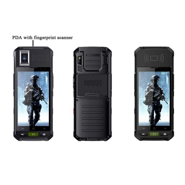 IP65 Waterproof Rugged Handheld PDA 5 Inch , Biometric Handheld Terminal BH88