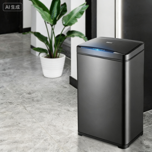 40L Large Capacity Smart Sensor Trash Can - Electric Multiscene Waste Bin for Easy Cleaning