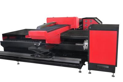 Silicon Steel , Spring Steel YAG Laser Cutting Machine for Sheet Metal and Round Tube Cutting
