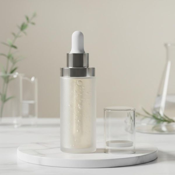 30ml PP Medical-Grade Airless Dropper Bottle with Freshness-Locking Design for Serum and Skincare