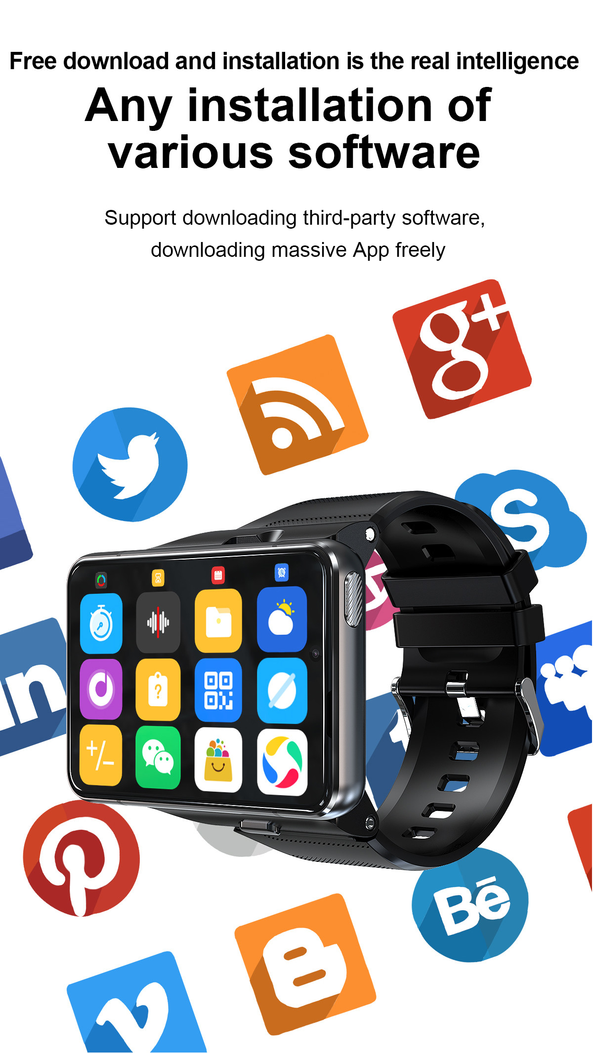Smartwatch Bluetooth монитора тарифа сердца дозора MTK6761 4GB+64GB телефона запястья операционной системы андроида 9,0 дозора S999 4G умный для Androi