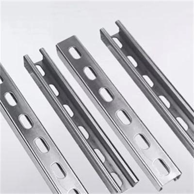 41x41 Customized Stainless Unistrut Channel Al6005-T5 Adjustable Photovoltaic Bracket