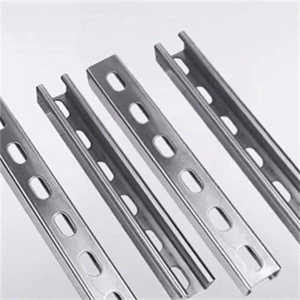 41x41 Customized Stainless Unistrut Channel Al6005-T5 Adjustable Photovoltaic Bracket