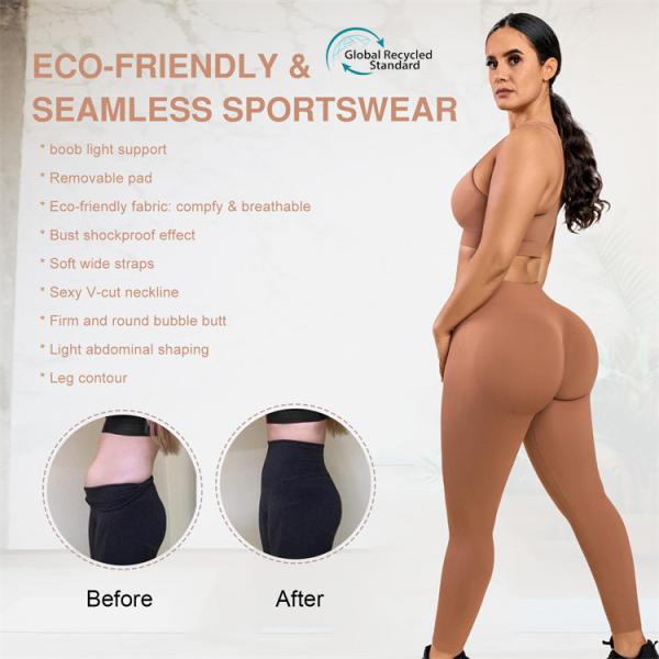 Sportswear Reversible Eco Friendly Yoga Set for Gym and Fitness 2022