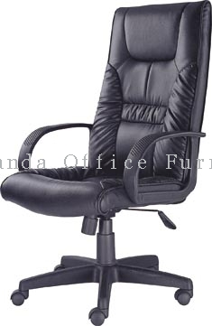 OEM Top PU, leather and foam Executive Office Chairs CD-8368 with aluminum alloy