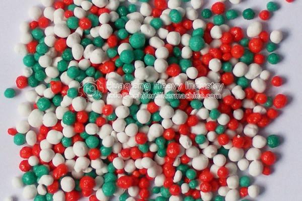 NPK Compound Fertilizer Granules BB Fertilizer Blending Production Line