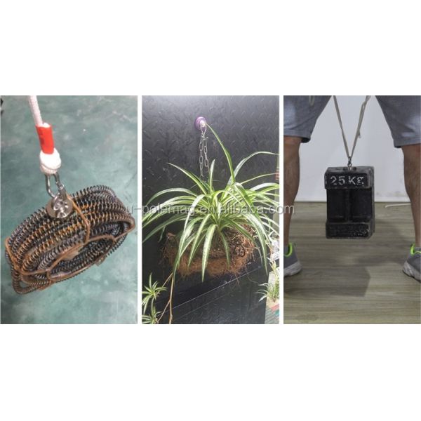 D75mm super résistant à l'eau revêtement époxy aimant de pêche Temps de livraison 20-25 jours