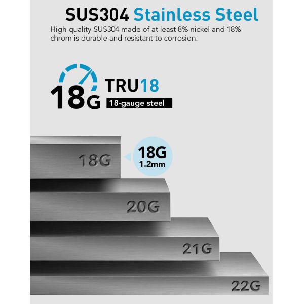 Rectangular 304 Stainless Steel Kitchen Sink Double Bowl For Garages Outdoors ODM