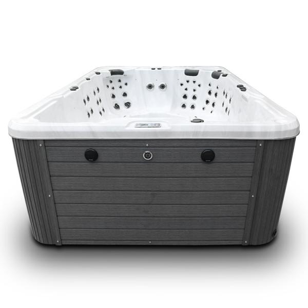 Banheira de hidromassagem exterior dos termas da nadada da piscina acrílica luxuosa de 10 pessoas com diodo emissor de luz