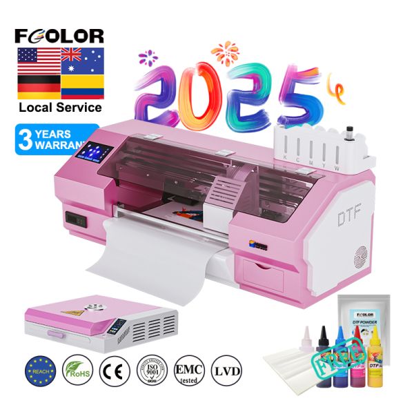 35cm DTF Printer Fast Dry Suction Platform Strong Stability Auto Cleaning System Touch Control for Custom Apparel Production