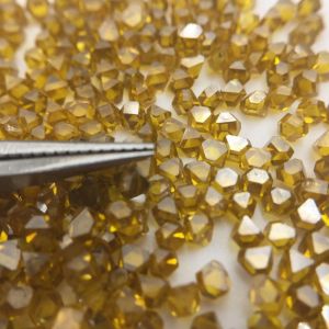 Transparent Single Monocrystalline Diamond With Hardness 10 Density 3.5 G/cm3