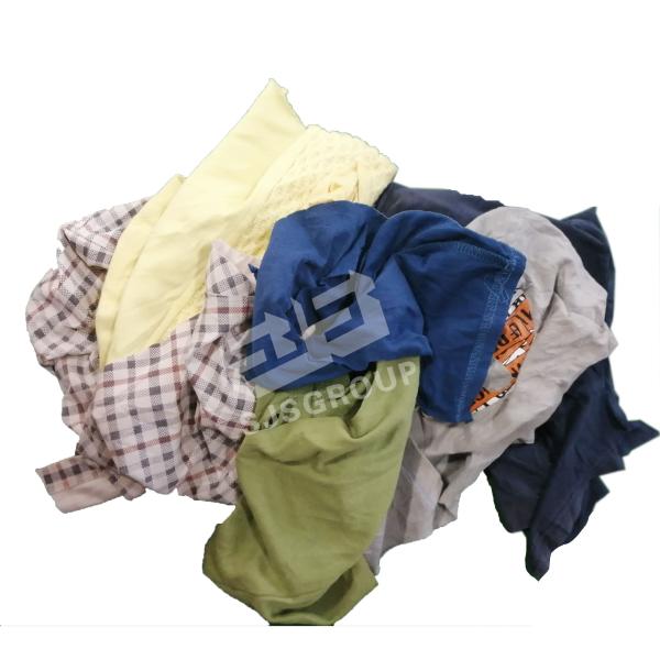Dark color rags 100% cotton Used Cloth Scraps marine use recycled cotton rags workshop cleaning rags cotton