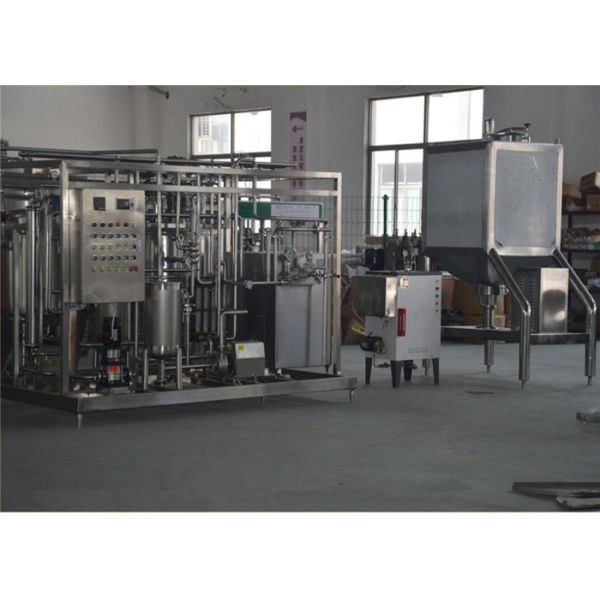 Large Capacity Milk Pasteurization Equipment , UHT Yogurt Processing Line