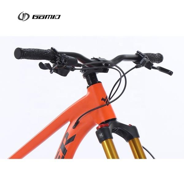 GOMID soft tail SHIMANO gear cycle full suspension Trail mountain bike Custom bisiklet 29 Inches bicicletas thru axle Bicycle