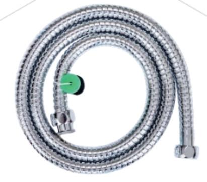 304 Flexible Stainless Steel Braided Hose Chrome Plated Spiral Metal Bellows Shattaf Shower Hose