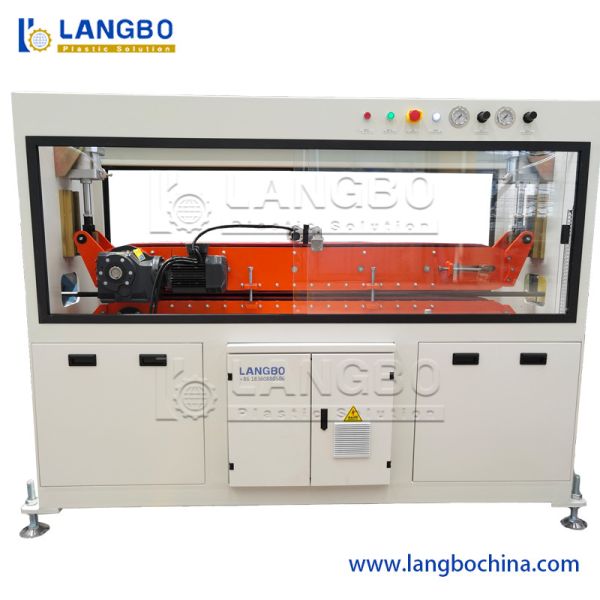 Automatic PE Pipe Extrusion Line Single Screw Plastic Pipe Making Machine High Speed