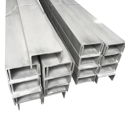 Hot Rolled U Shaped Stainless Steel Channel 316 316L 321 2B Embossed
