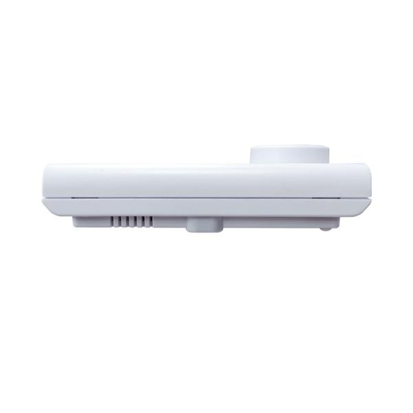 Aquecimento eletrônico do termostato sem fio branco da sala da cor e controle de temperatura refrigerando