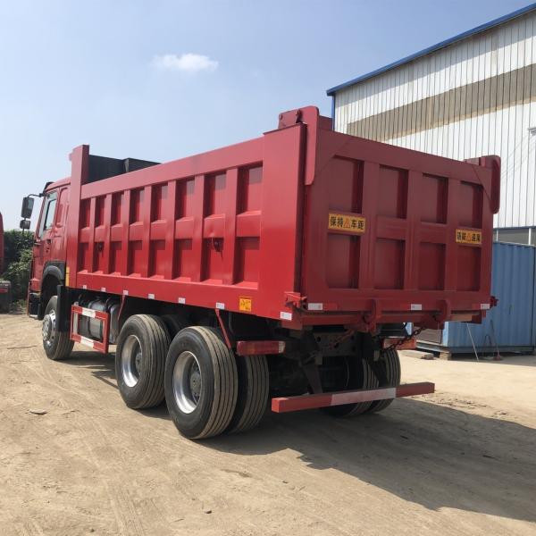 2019 HOWO 25 Ton 20m3 Dump Truck Dimensions One Sleeper Cab with A/C and Hc16 Rear Axle