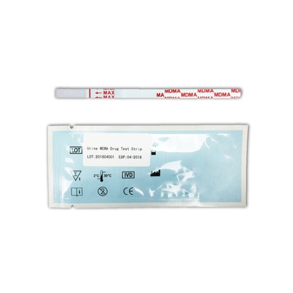 Drug test MDMA  Rapid  test strip,4mm strip detecting Ecstasy in urine, Quickly, Gold colloidal method