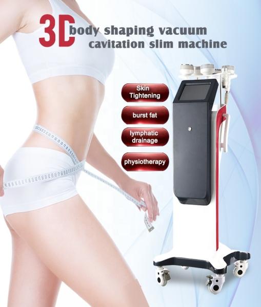 AS81 Body Slimming  Vacuum Cavitation Machine 6 In1 40k Cellulite Removal