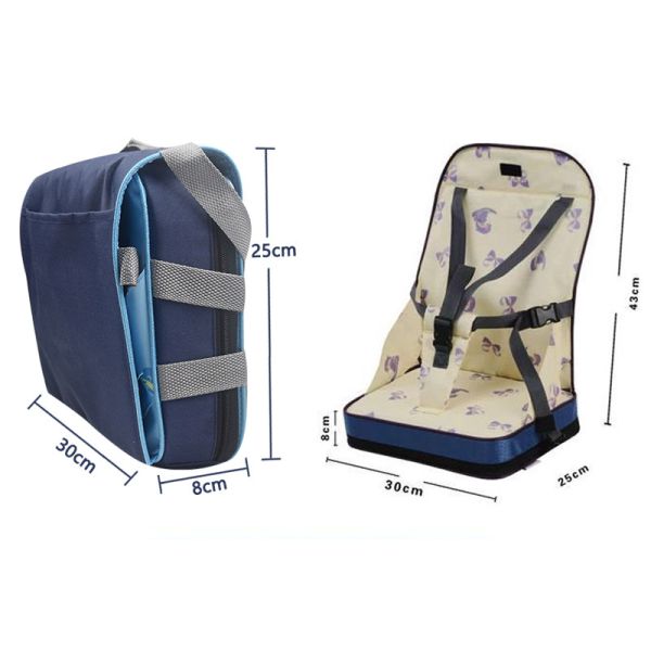 Indoor Dining Chair Portable Foldable Cushions for Baby Booster Seat Travel High Chair