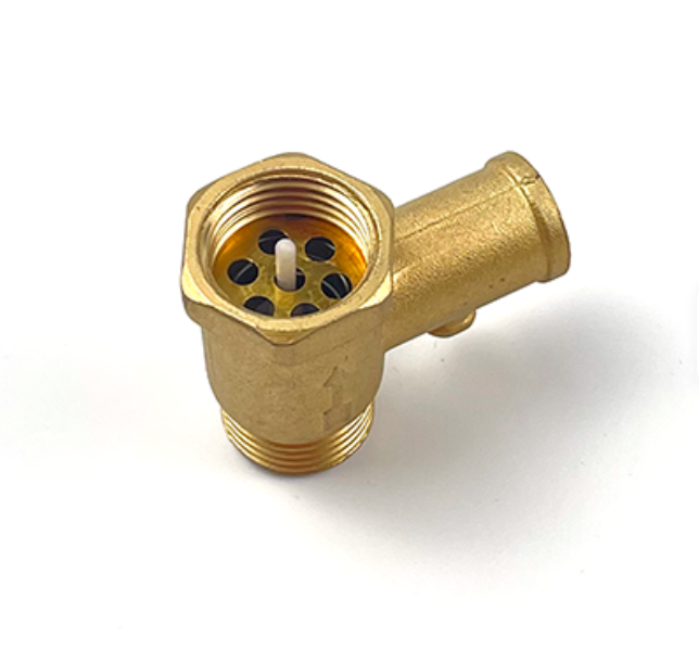 Brass Water Heater Safety Relief Valve Body Thread Backflow Preventer Valve Body for Electric Water Heater Pressure Protection