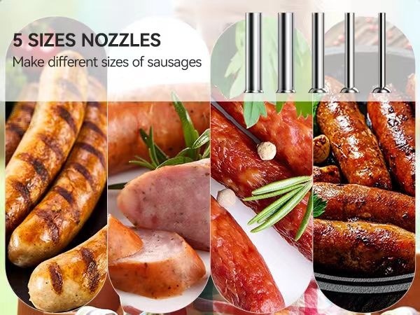 Sausage Filling Making Machine for Restaurant Vertical Manual Sausage Stuffer Machine