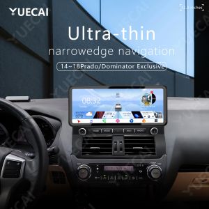 Écran tactile Android 12,3 pouces Quad-Core pour Prado Dominator