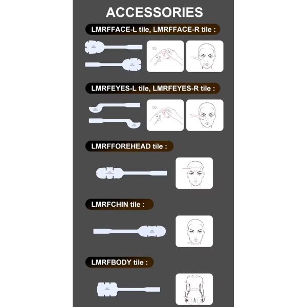 EMS Скульптура EMRF Лифтинг лица Удаление двойной подбородок Машина для похудения