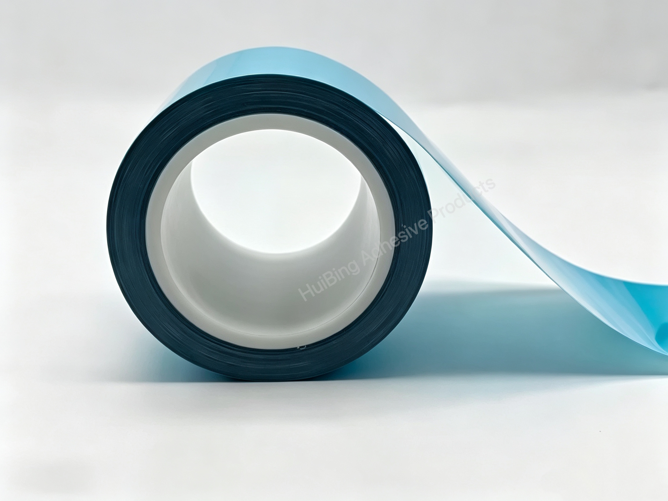 10-13μm Thickness Double Sided PET Tape with Acrylic Adhesive for Electronics Bonding