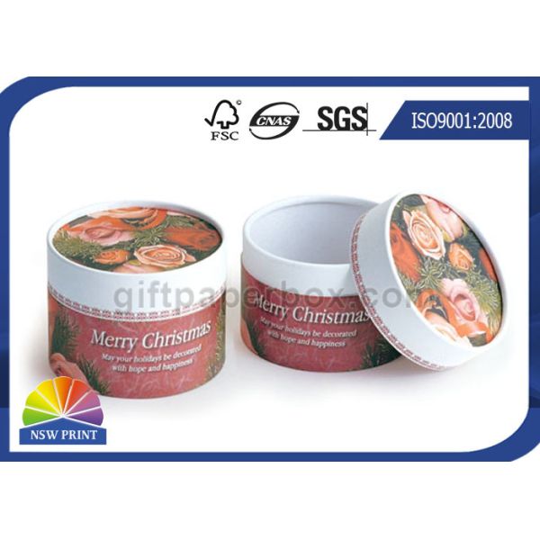 Упаковка трубки бумаги картона подарочной коробки чувствительного небольшого цилиндра упаковывая белая