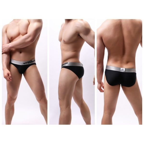 Blue Mens Sexy Underwear Sexy Fashion Sport Panties Plus Size Nylon Boxer Briefs