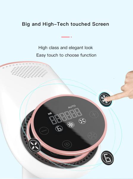 Permanent Home Pulse Light Ice Cooling Laser Hair Painless Removal Mini Handheld IPL Epilator Portable Depilator Machine