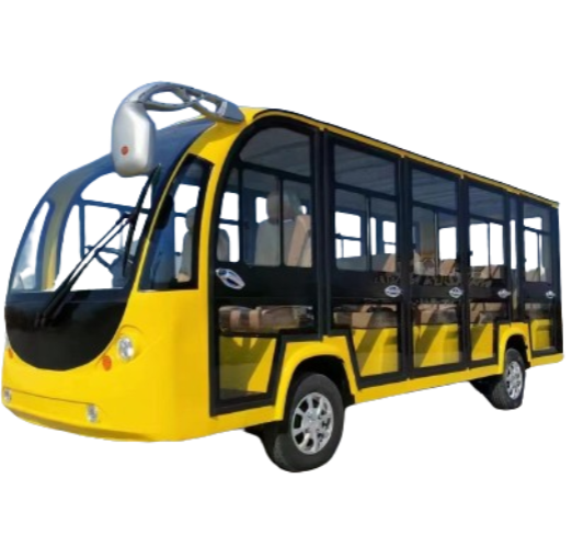 Электрический туристический автобус 14 мест Мини-автобус с дверью 2024 заводский новый стиль автобус