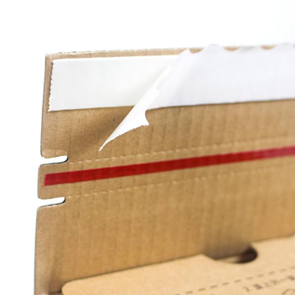 Custom Corrugated Zipper Carton Box Easy Tear Cardboard Peel Off Box For Clothing