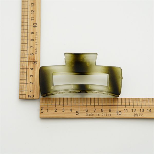 Frosted green hairpin banana clip high priced Shark home Korean elegant temperament claw headpiece accessories