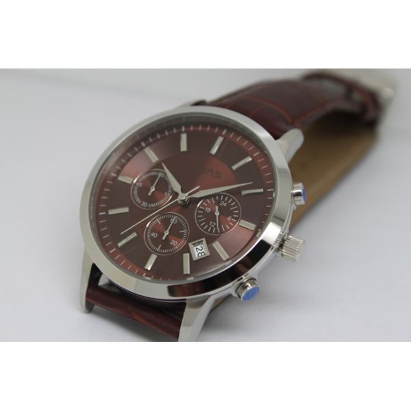 Waterproof Stainless Steel Watches , Men Luxury Wrist Watch With IP Plating Finish