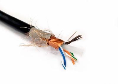 Cabo ethernet CAT6 1000ft maioria da bainha SFTP do dobro do PE do PVC