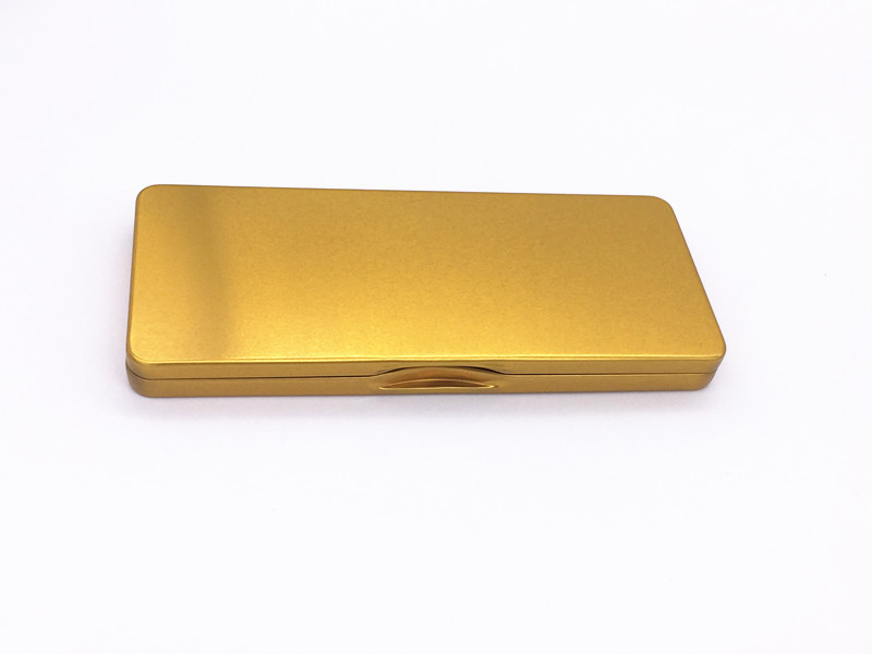 188x78x18mm Rectangle Printed Customized Perfume Gift Tin Box With Mirror For Cosmetic