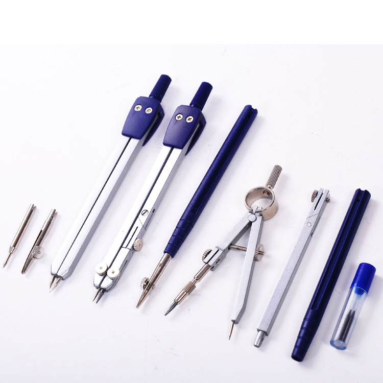 Wholesale 9pcs School Professional Compass and Math Set