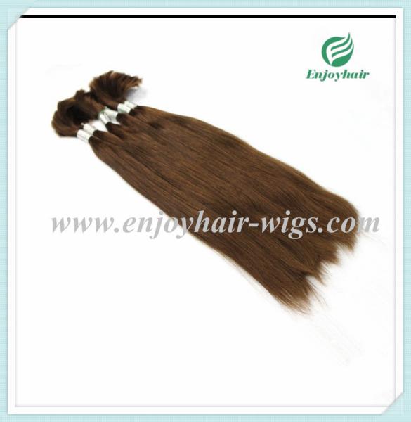 Malaysian 5A virgin remy hair bulk ,4# color, straight style 10''-26''length