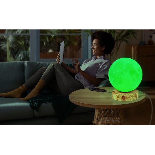 15W Green Light Therapy Lamps 1000LM Light Therapy Lamp For Anxiety