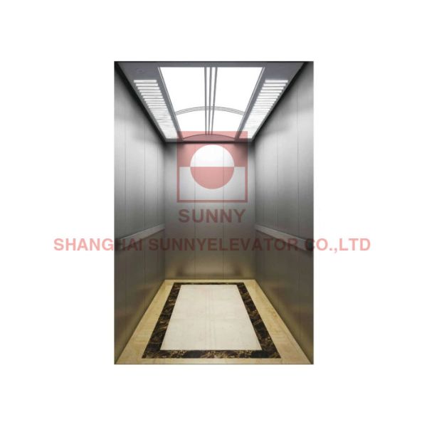 Intelligent Hospital Elevator with Permanent Magnet Synchronous Drive 1600kg Load and Low Noise
