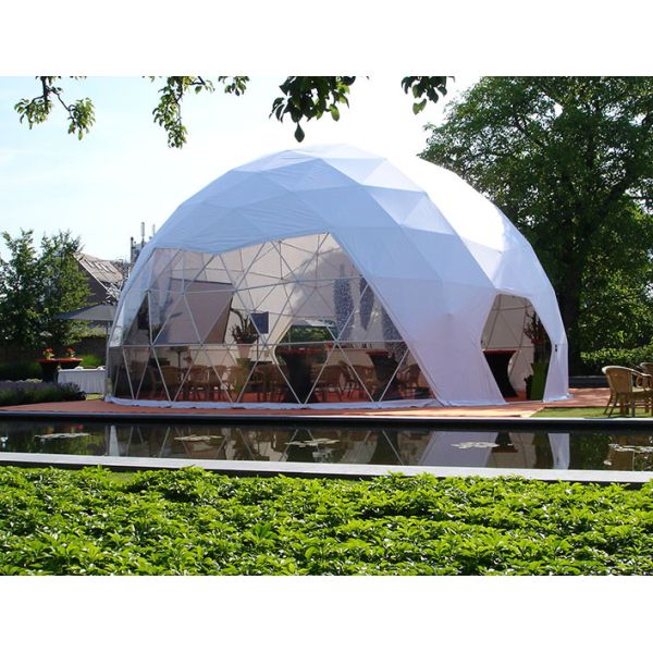 Outdoor Event / Exhibition Luxury Camping Tent Geodesic Dome Tents ISO / SGS