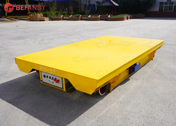 Electrical Motorized Rail Transfer Trolley 100 Tons