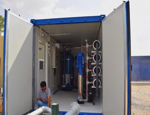                  Containerized Desalination Water Plant Salt Water Containerised RO Desalination Plant Sea Water Desalination Plant             