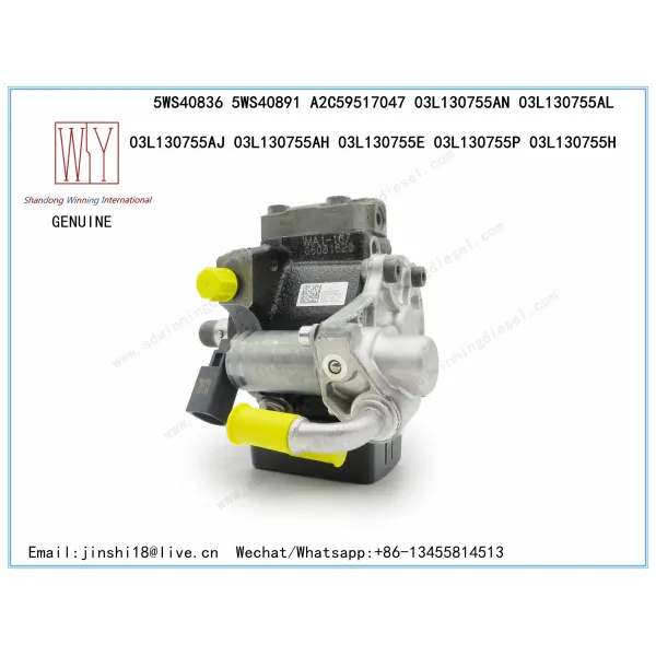 CONTINENTAL GENUINE AND BRAND NEW DIESEL COMMON RAIL FUEL PUMP 5WS40836 5WS40891 A2C59517047 03L130755AN 03L130755AL 03L