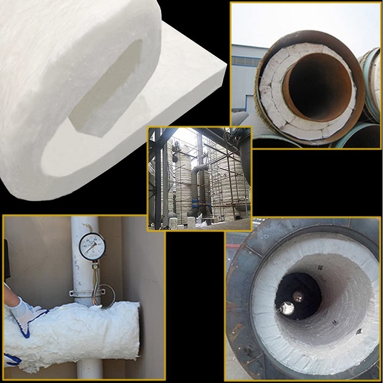 High Temp 1600c 3000F Refractory Polycrystalline Wool Alumina Fiber Blanket HA Grade 1500C 6-50mm Thickness Ceramic Blankets