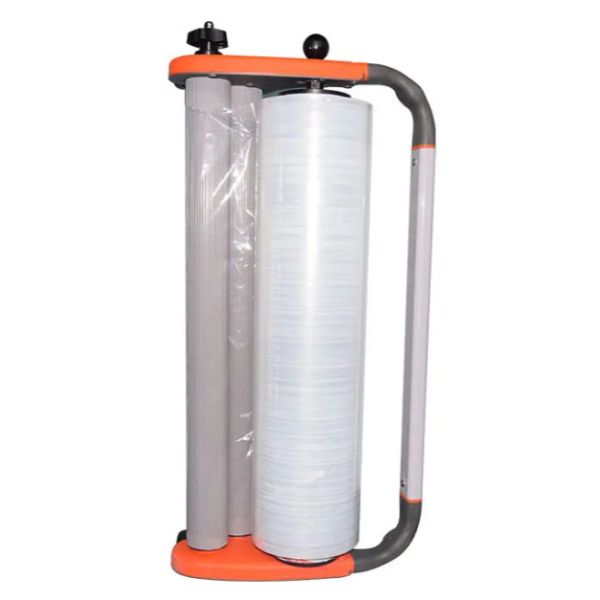 Stretched Plastic Film Packaging Stretch Film Rack Distribution Manual Hand Roll Cling Packaging Machine